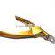 Flat cutting stainless steel Nail clipper with paiting