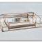 Vintage Mirrored Vanity Perfume holder/ Shabby Home wedding Garden Room Indoor Decor Accessory / storage jewelry treasure tray