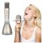 2016 fashion mini karaoke microfone for home KTV bluetooth k068 microphone