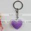 2016 Newest Promotion Gifts15*30*35 MM Heart Shape Pendant Key Chain Factory Wholesale Price