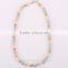 8mm round multi colors fashion latest design imitation shell pearl necklace