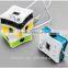 4 USB car charger with 3 sockets car cigarette lighter splitter