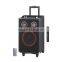 Special trolley bluetooth wooden speaker outside