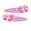 Fancy hair decoration baby hair clip polymer clay hairclip kids hairpin