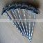 umbrella head smooth shank twist shank roofing nails