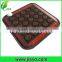 Kneading massage cushion with infrared heat with 25 pieces of natural germanium stones