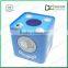 Round Tin Box Recycling Metal napkin holder