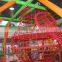 Indoor climbing rope net/ obstacle course playground, commercial indoor children playground