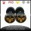 Solid One Piece Fix Rubber Dumbbell With Color Logo WRAP ISO