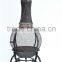 Outsunny Deluxe Chiminea Backyard Patio Fire Pit
