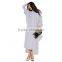 Pretty steps 2015 winter Women's silver grey skirts plus size with elastic waist for work