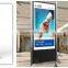 transparent rotating lcd monitor 55 inch double screens