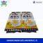 Oatmeal Plastic Printing Packaging Four Side Sealed Pouch