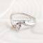 1 gram gold rings jewelry zircon wedding silver ring