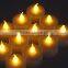 12pcs Flickering LED Battery Operated Tea Lights for Wendding Party romantic lights