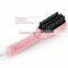 2016 best selling LCD electric fast brush hair straightener