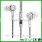 Knitted woven cable clear sound earphone for pc