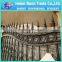 Living area spear top tubular steel fence and slide gate(manufacturer)
