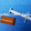 Best Selling Disposable Insulin Syringe 1ml 0.5ml 0.3ml With Fixed Needle Syringe Factory ce Iso