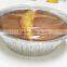 Custom Bops material transparent blister round plastic cover for foil bowl
