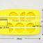 Personalized Silicone Lemon shape Ice Cube Tray