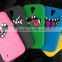 Silicone material phone shell soft cheap phone case multicolor back covers for Samsung S4