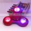LED Light Fidget Spinner aluminum light spinner toy Adult fidget toys flashing led hand spinner