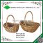 Bulk wicker woven gift basket antique willow handle basket for sale