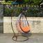 outdoor rattan swing hanging chair