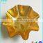 luxury Design Promotional High Foot style Acrylic Fruit Tray,Plastic Container and dishes