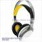 2015 new design headphone from icti audited factory black fancy headset for monile phone from dongguan city