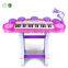 Dongguan toys manufacturer Customized Plastic 37 keys Piano, Kids Electronic Music Keyboard Playset, Toys Music Instrument Set