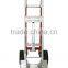 folding aluminium hand trolley with noseplate extension 4-in-1 hand truck