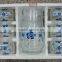JK013 7pcs Glass Drinking Set with printing