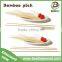 Factory direct sale cheap disposable bamboo skewer 40cm with custom logo bamboo skewer