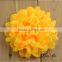 Wholesale decorative colorful handmade chiffon flower for kids hair