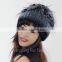 CX-C-135A Women Rex Rabbit Fur Russian Style Winter Cap