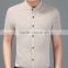 zm35655a 2017 men slim fit dress shirt casual linen blouse
