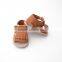 Hotcake Brown Toddler Moccasin Shoes Boy Sandal Shoes