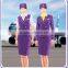 air hostess costume uniform/ air stewardess uniform