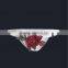 2017 new fashion women roses thong sexy underwear