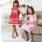 Custom wholesale summer fancy printing baby girl cotton dresses