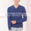 100 cashmere mens fashion v neck sweater with high quality