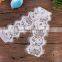 Garment skirt decorated eyelash lace trim