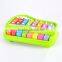 New high quality kids educational hand knock and keyboard piano toy plastic colorful