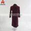 Hot selling minky collar soft flannel fleece long bathrobe gown