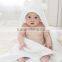 100 bamboo Fiber very soft natural color hooded baby towels hot selling Amazon baby products
