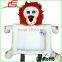 Stuffed Plush Animal Lion 4-in-1 Blanket Travel Tray Children's Pillow Backpack