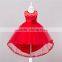 kids clothes fashion show beautiful evening party pure color children prom dresses