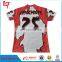 Wholesale custom t shirt apparel/ 100% polyester dry fit sublimation printed mens t shirt